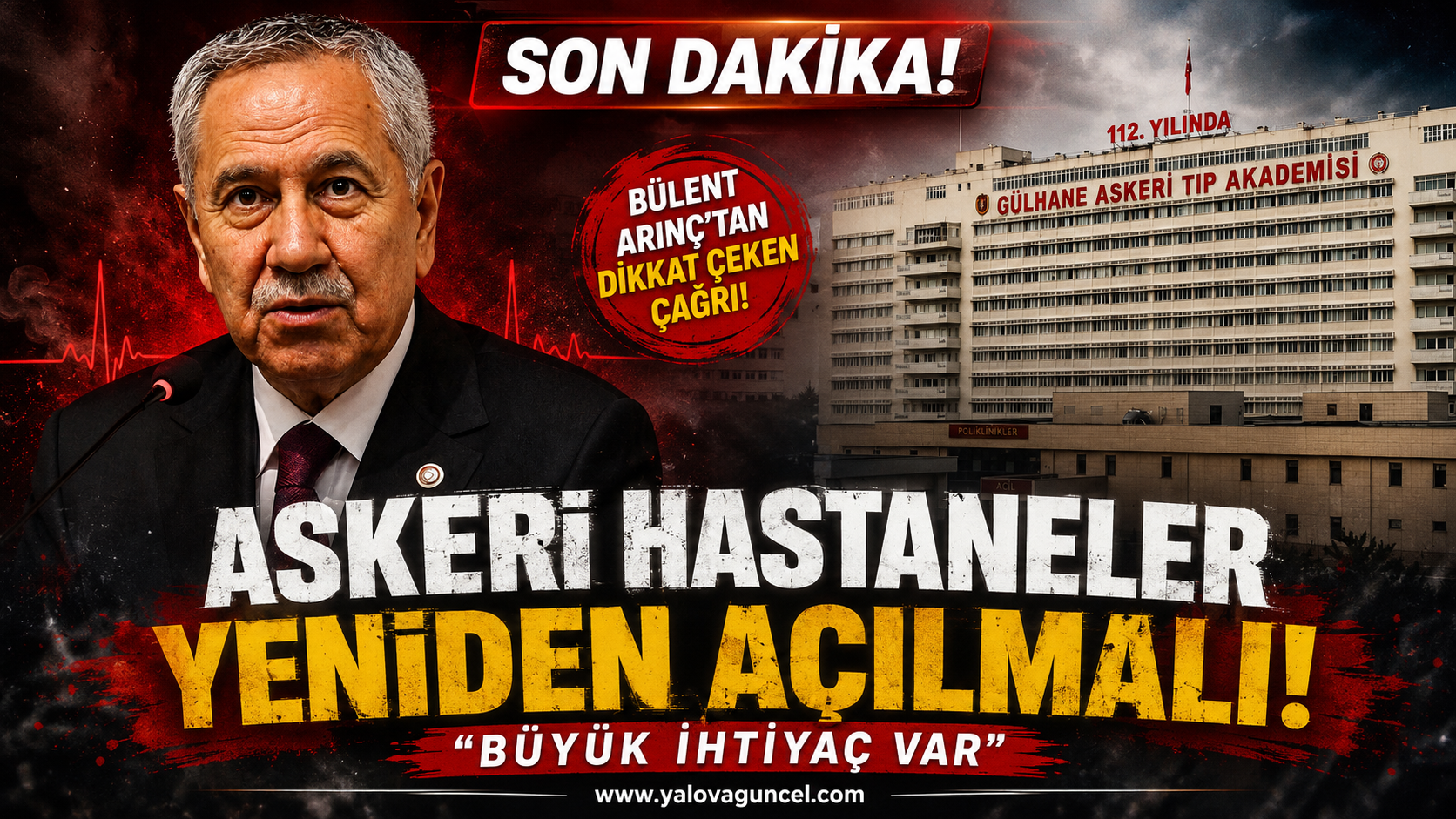 Bülent Arınç "Yeniden Açılmalarına Büyük İhtiyaç Var"