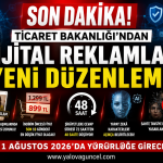 Ticaret Bakanlığı'ndan Dijital Reklamlara Yeni Dönem