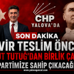Mesut Tutuğ "Partimize Sahip Çıkacağız"