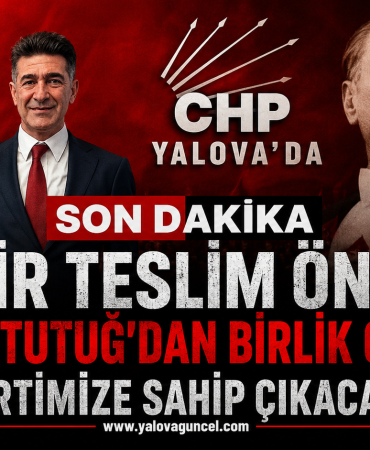 Mesut Tutuğ "Partimize Sahip Çıkacağız"