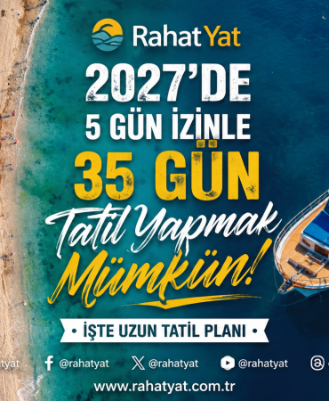 2027'de 5 Gün İzinle 35 Gün Tatil Yapmak Mümkün! İşte Uzun Tatil Planı