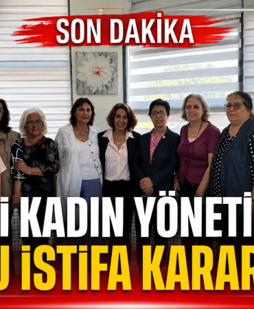 CHP İl Kadın Kolları Yönetiminde Toplu İstifa Kararı