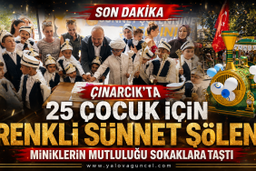 Çınarcık’ta 25 Çocuk İçin Renkli Sünnet Şöleni