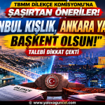 TBMM Dilekçe Komisyonu'na Şaşırtan Öneriler