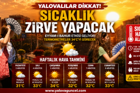 Yalova'da Eyyam-ı Bahur Etkisini Gösteriyor