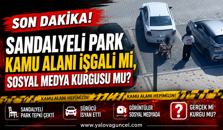 Yalova'da Park Tartışması Sosyal Medyada Büyük Yankı Uyandırdı