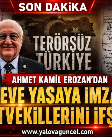 Ahmet Erozan Çerçeve Yasaya İmza Atanları İfşa Etti