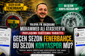 Yalova FK Başkanı Atasever’in Paylaşımı Gündem Oldu