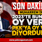 Muharrem İnce’den “Terör Süreci” Tepkisi