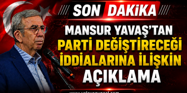 Mansur Yavaş’tan Net Yanıt: “Bunu Benden Duyarsınız”