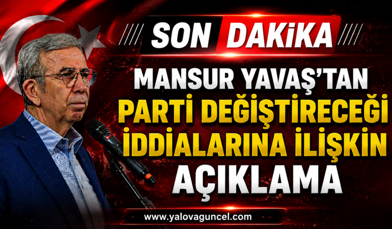 Mansur Yavaş’tan Net Yanıt: “Bunu Benden Duyarsınız”