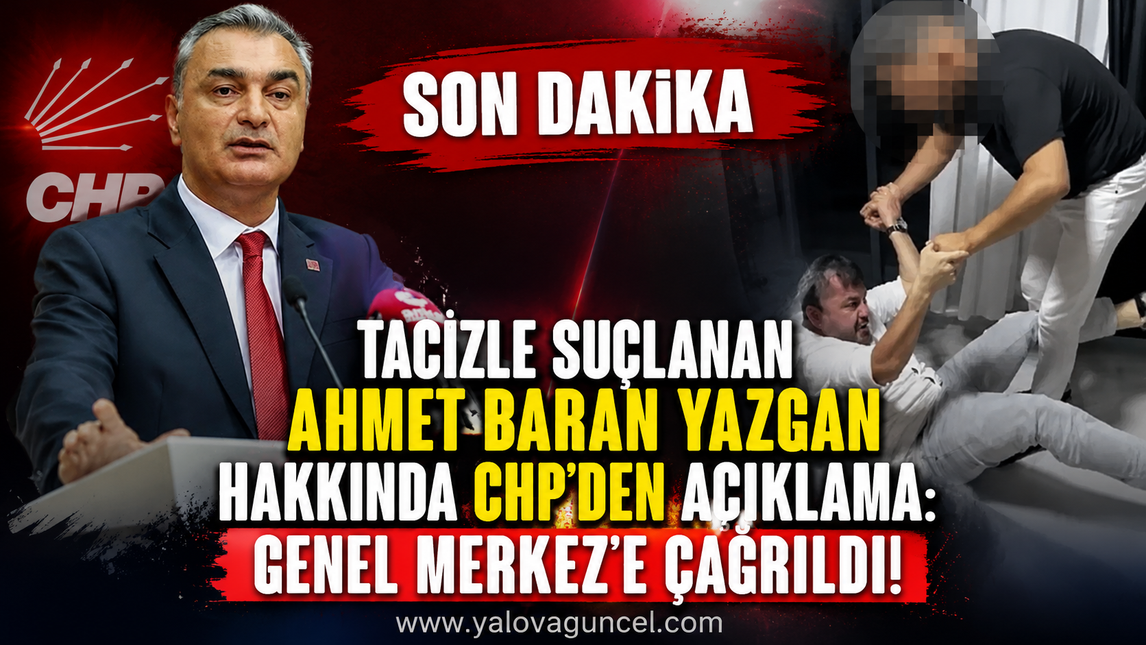 CHP'den Ahmet Baran Yazgan açıklaması: Genel Merkez'e çağrıldı