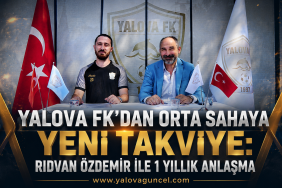 Yalova FK’dan Orta Sahaya Yeni Takviye: Rıdvan Özdemir ile 1 Yıllık Anlaşma
