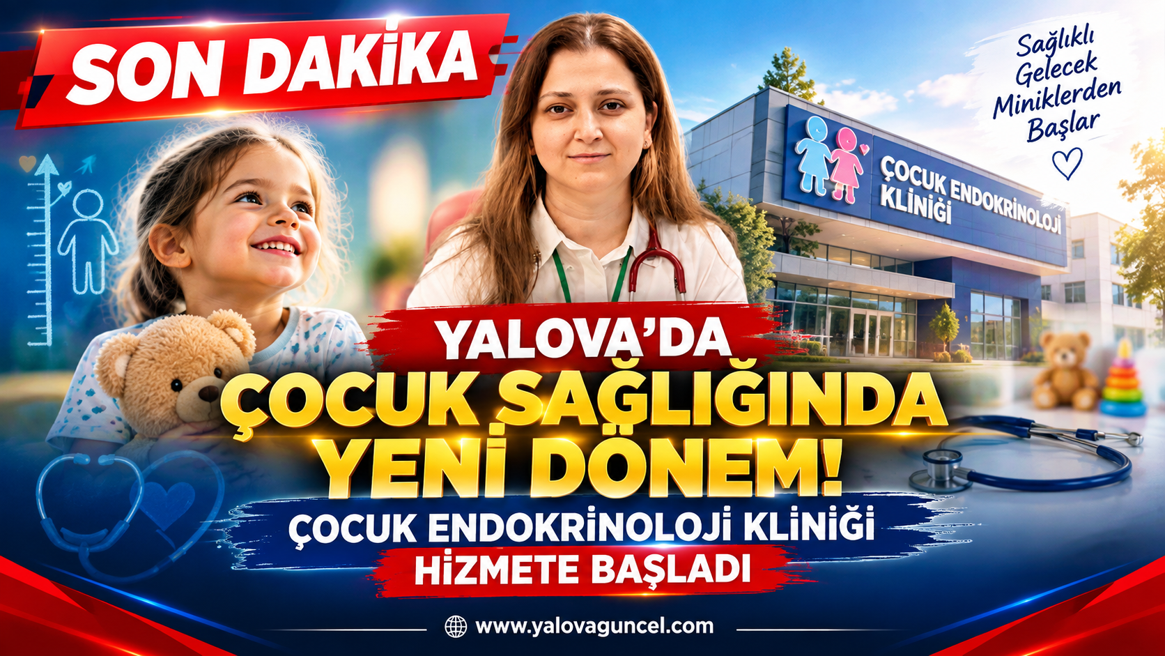 ÇOCUK ENDOKRİNOLOJİ KLİNİĞİ HİZMETE BAŞLADI