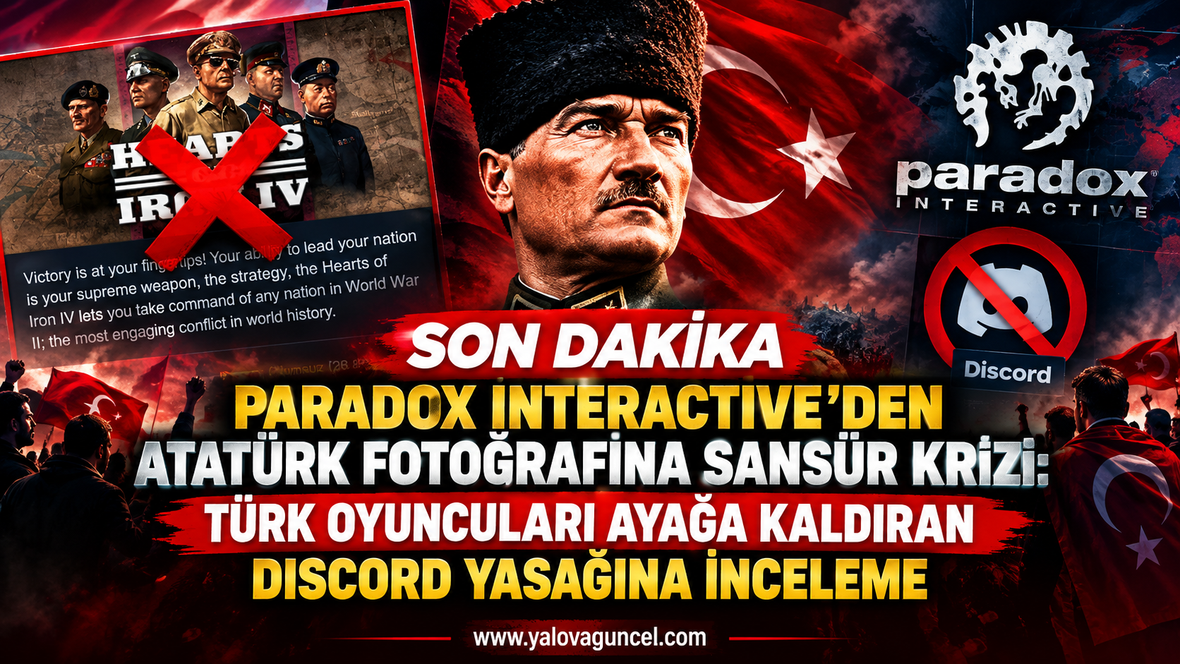Paradox Interactive’den Atatürk Fotoğrafı Krizi
