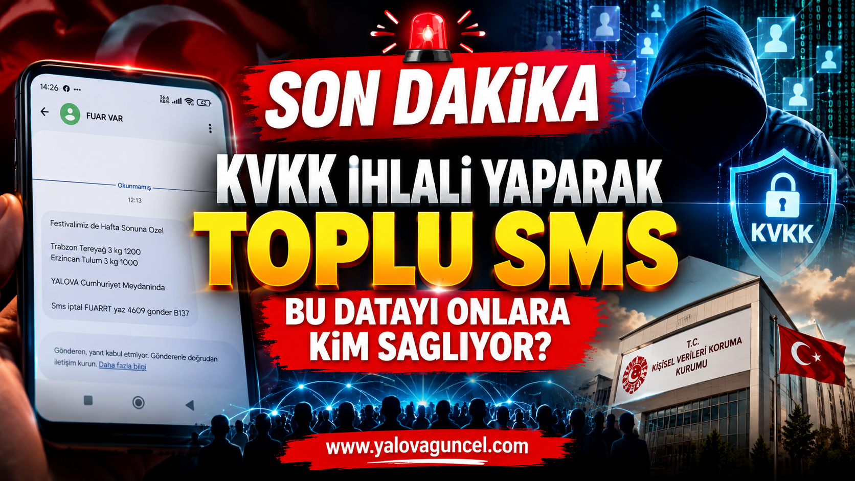 YALOVA’DA “GASTRONOMİ FESTİVALİ” TARTIŞMASI: SMS VERİLERİ NEREDEN GELDİ?