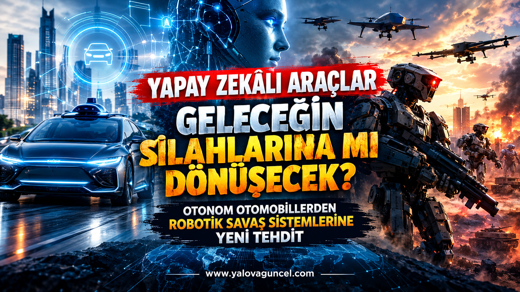 Yapay Zekâlı Araçlar Geleceğin Silahlarına mı Dönüşecek?